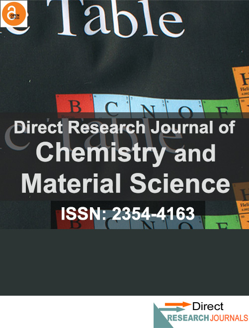 					View Vol. 13 No. 1 (2025): Direct Research Journal of Chemistry and Material Science
				